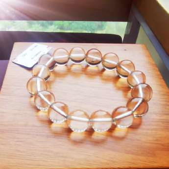白晶圆形手链 规格16mm 重量 82克 编码 82103114