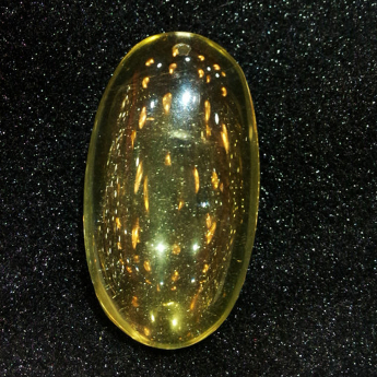 黄晶挂坠（椭圆形） 规格36*24*9mm 重量 11克 编码 90000622