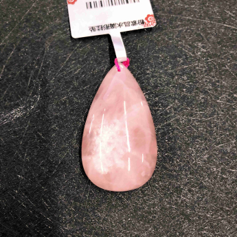 粉紫晶水滴形挂坠 规格13-15克/ 重量 // 编码 80001210