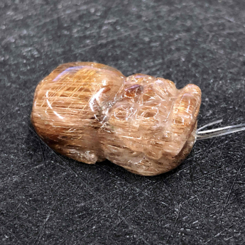 顶级猫眼金铜顺发皮丘挂坠礼盒套装 规格/mm 重量 /克 编码 82800148