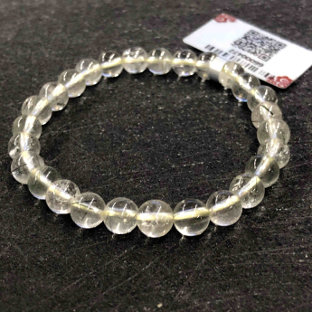 绿发晶圆形手链 规格/mm 重量 /克 编码 66000472