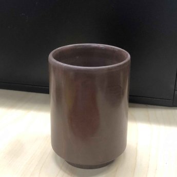 红砭石养生直杯 规格宽6.7高9.4cm 重量 // 编码 22004053
