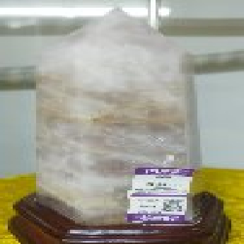 粉晶柱 规格连底座高24*11/ 重量 // 编码 45000008