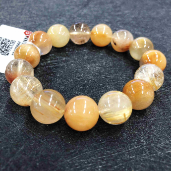 杂发晶圆形手链 规格13mm 重量 /克 编码 29900414