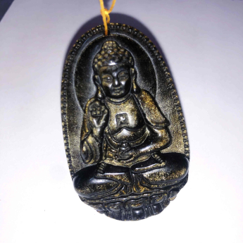 金曜石虚空藏菩萨挂坠（小） 规格高38宽27mm 重量 18克 编码 82200681