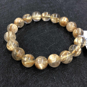 泰晶圆形手链 规格10.5-11mm 重量 30.3克 编码 92001391