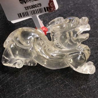 黄晶皮丘挂坠
