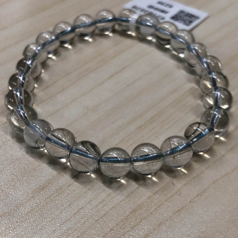 绿发晶圆形手链 规格5mm 重量 /克 编码 92103528