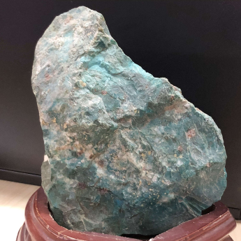 绿松石原矿石摆件 规格102*137mm 重量 1.031千克 编码 22003765