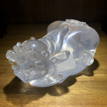 冰粉皮丘摆件（水晶大王收藏）（非卖品） 规格// 重量 // 编码 39077541