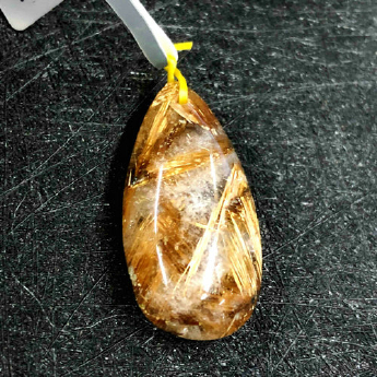 老泰金发晶水滴挂坠 规格/mm 重量 /克 编码 64000394