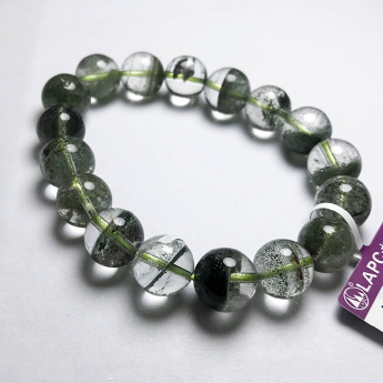 绿幽灵圆形手链 规格9mm 重量 22克 编码 92100027