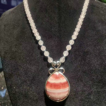 百搭天然水晶项链（DIYB款8mm） 规格8/长380-500mm 重量 /克 编码 16800237（多种搭配看图选款）