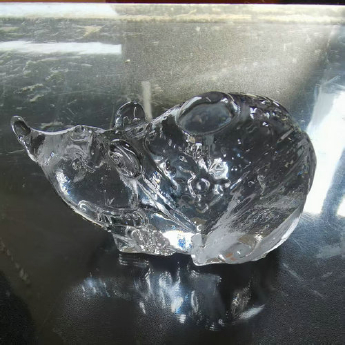 原石水晶大象摆件（瑞象送福） 规格9*5*4cm 重量 // 编码 35102652