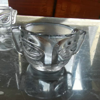 原石水晶三星堆杯 规格宽8高5cm 重量 // 编码 35102656