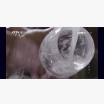 原石水晶大肚茶水杯 规格口径7高9cm 重量 // 编码 35101000