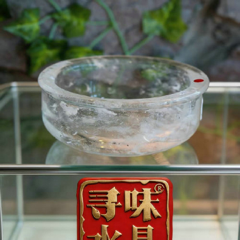原石水晶锅(平边) 规格17*8/ 重量 / 编码 35204035