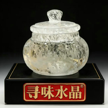 原石水晶茶叶罐礼盒#19 规格10*10/ 重量 / 编码 35200351