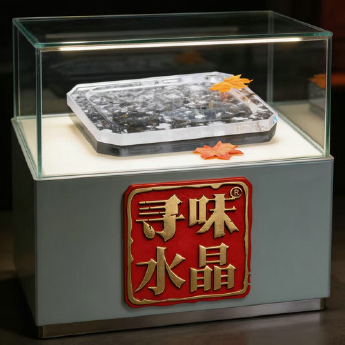 原石水晶去痔原石板(方形切角)礼盒#28 规格31*28*3/ 重量 / 编码 35200326