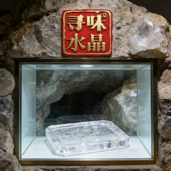 原石水晶去痔原石板(方)(切边) 规格40*30*3cm 重量 / 编码 35200315