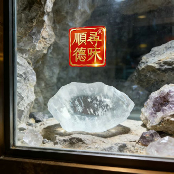 原石水晶餐碟（加厚原石） 规格26*8cm 重量 // 编码 35102376