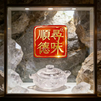 原石水晶雕龙尖耳焖锅(带盖) 规格24.5*20*15cm 重量 // 编码 35102279