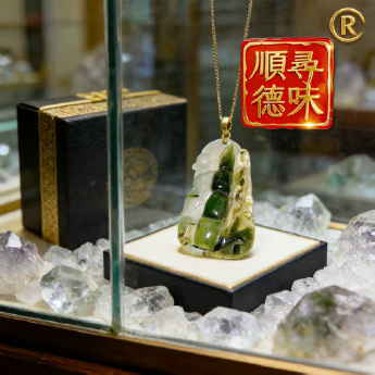 绿碧玺特色挂坠 规格21*40mm 重量 13克 编码 93000161