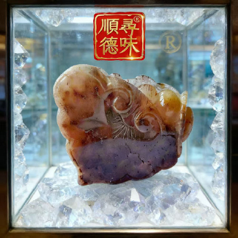 发晶摆件 规格67*49/ 重量 135克 编码 82201179