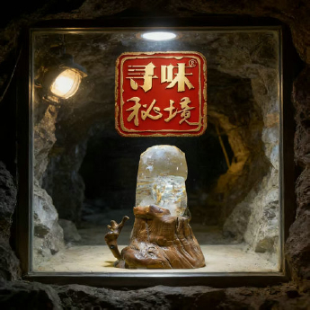 内景奇石摆件（B522）（水晶大王收藏） 规格13*30/ 重量 // 编码 17003019