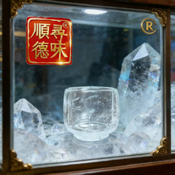 原石水晶苹果杯(礼包#34) 规格口径5.5高5cm 重量 // 编码 35102842