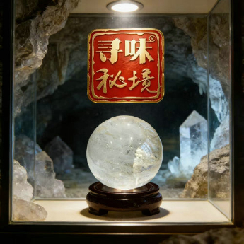 白水晶彩虹景球（水晶大王收藏）（非卖品） 规格8/ 重量 /千克 编码 17003081