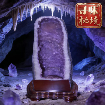 紫晶洞 规格// 重量 45千克 编码 11003221