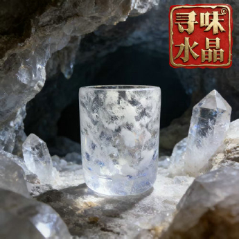 原石水晶直杯礼包#34 规格宽7.5高9cm 重量 / 编码 35200349