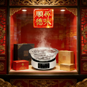 原石水晶锅+大陶炉礼盒套装 规格28*9cm 重量 // 编码 35103265