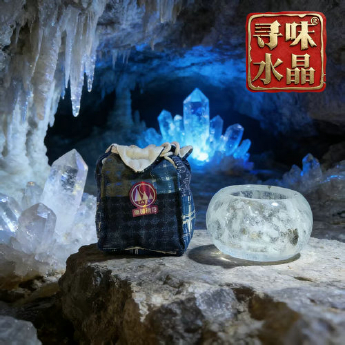 原石水晶厚壁小茶杯(内直)礼包#64 规格7*3.9/ 重量 / 编码 35200347