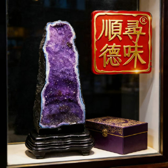 紫晶洞 规格// 重量 22.42千克 编码 10004004