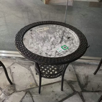 原石水晶养生藤制台 规格// 重量 // 编码 35000314