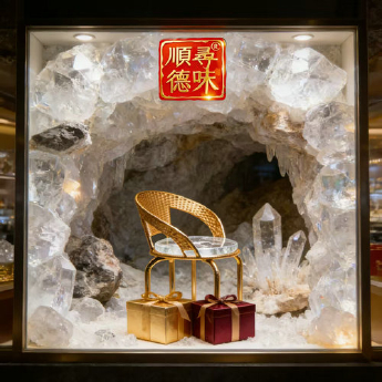 原石水晶去痔养生藤制椅(金色) 规格// 重量 // 编码 35000334