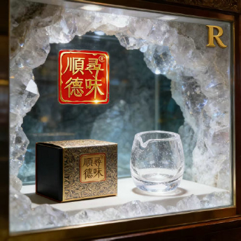 原石水晶公道壶(礼包34) 规格宽8.5高9cm 重量 // 编码 35102934