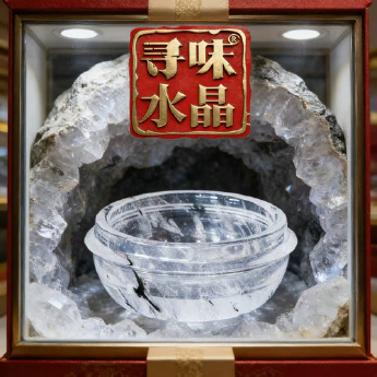 原石水晶锅(凸边) 规格18*8/ 重量 / 编码 35200018