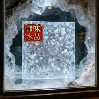 原石水晶去痔原石板(方) 规格40*28*3/ 重量 / 编码 35200035