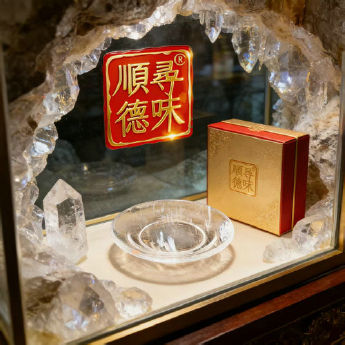 原石水晶骨碟(中号) 规格13*2cm 重量 // 编码 35102259