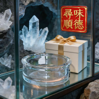 原石水晶锅(平边) 规格18*8cm 重量 // 编码 35102551