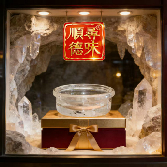 原石水晶锅 规格23*9cm 重量 // 编码 35102548