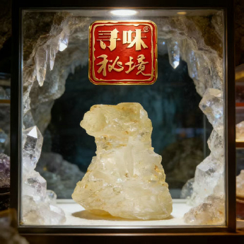 鳄鱼水晶摆件（水晶大王收藏）（非卖品） 规格15*10*7/ 重量 // 编码 17003078