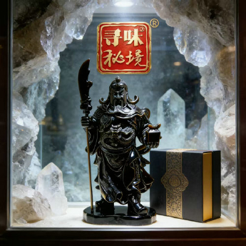 黑精灵关公摆件(水精宫殿) 规格// 重量 // 编码 39000563