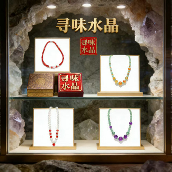 百搭天然水晶项链（DIYA款6mm） 规格6/长380-500mm 重量 /克 编码 16800231（多种搭配看图选款）