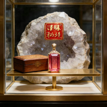 红碧玺戒面 规格// 重量 // 编码 80000097