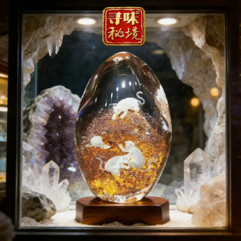 幽灵内雕摆件 规格// 重量 // 编码 92102785