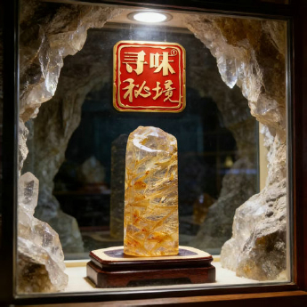 泰晶印章（水晶大王收藏） 规格// 重量 // 编码 33002367